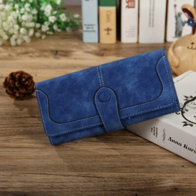 Women's Clutch Walllet Long Leather Purse Multi-card Holder Handbag Xmas Gift - Image 1 of 4