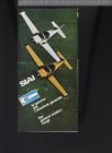 (192) Brochure aviation Aircraft SIAI MARCHETTI general range 