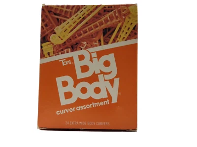 Toni Big Body Curver Assortment Hair Curlers Rollers 24 Vintage 1980s Gillette - Image 1 of 3