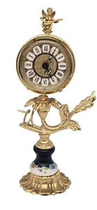 Vintage Blessings West Germany Cherub Tischuhr zum Aufziehen 8,5"x3,5" - Bild 1 von 14