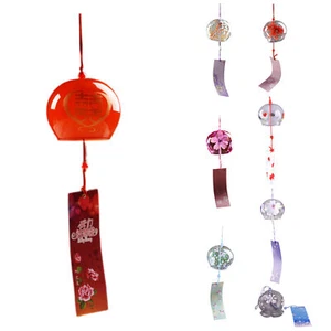 Japanese Wind Chimes Romantic Wind Bells Japanese Style Pendant Home Decor - Picture 1 of 20