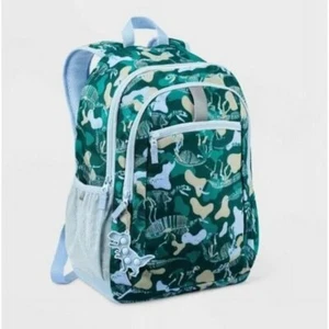 Kid's Cat & Jack 17" Dinosaur Camo Backpack - NWT - FREE SHIPPING !! - Picture 1 of 1
