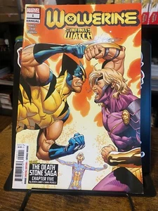 Wolverine Annual #1 (Orologio Infinity Pt. 5) VF+ | Marvel Comics | Numero chiave - Foto 1 di 8