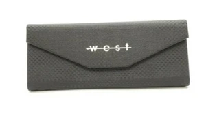 WEST GLASSES SUNGLASSES BLACK FOLDABLE CASE NEW!!! - Picture 1 of 3