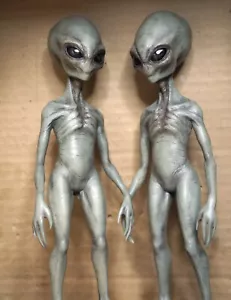 BIG 1/6 Grey Alien figure Roswell area 51 UFO pilot model sci fi / geek - Picture 1 of 13