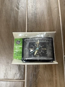 NOS General Electric Leuchtzifferblatt Wecker Modell 7299L schwarz - Bild 1 von 3