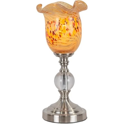 Lámpara de mesa Dale Tiffany AA21186 Speckle níquel cepillado Foto 1 de 2