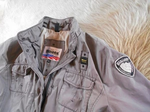 TOP!! Blauer USA Damen Kurzjacke XL 36/38 grau/braun superschön! - Bild 1 von 8