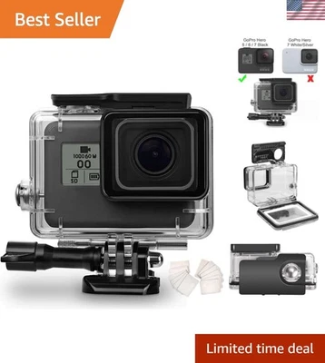 Lightweight and Durable Waterproof Case for GoPro Hero 7/6/5 - 30-Day Guarantee - Image 1 of 4