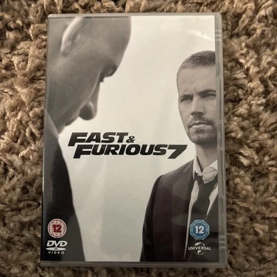 Fast & Furious 7 DVD Action (2015) Paul Walker Quality Guaranteed Amazing Value - Image 1 of 2