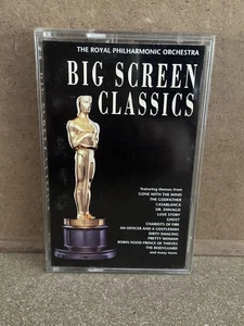 Vintage 1993 Quality Tv Big Screen Classics Philharmonic Orchestra Cassette Tape - Picture 1 of 6