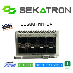 ♻️ Cisco C9500-NM-8X 8-Port 10G SFP+ Network Module for Catalyst 9500 ⚡Fast Ship - Picture 1 of 2