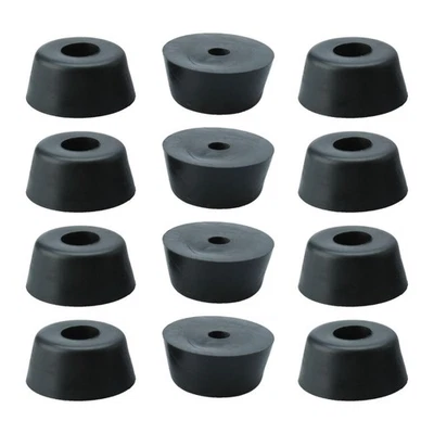 12pz Piedini gomma Paraurti Amplificatore Speaker Cabinet Leg Pads D21x18xH10mm - Bild 1 von 4