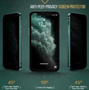 Anti-Peep Doppelseitige Schnalle für iPhone Hülle für iPhone 11 12 Pro Max X/XS/X - Bild 1 von 12