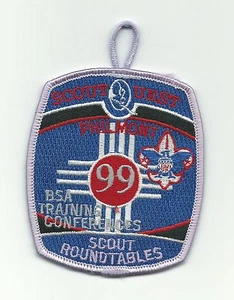 SCOUT BSA PHILMONT TRAINING CENTER 1999 MESAS REDONDAS SCOUTQUEST VTC BASE RANCH CASI NUEVO - Imagen 1 de 1