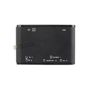 Memory Card Reader Mini All-IN-1 USB 2.0 High Speed for CF SD HS-SD MMC MS XD - Picture 1 of 6