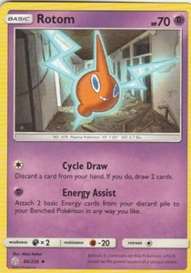 Rotom 86/236 Pokemon Cosmic Eclipse - Picture 1 of 2