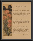 WWI In Flanders Fields John McCrae Reprint On Original Period Paper Canada *P030