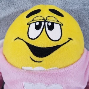 "M&Ms World Peluche Amarillo en Rosa Disfraz Conejo Juguete de Peluche 10" - Imagen 1 de 10