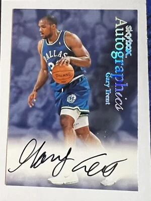 1999 SkyBox Premium Autographics Gary Trent On Card Auto Shaq Of The MAC - Image 1 of 2