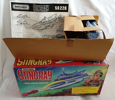 Matchbox Gerry Anderson Stingray Submarine Playset Boxed Unused • 69.99£