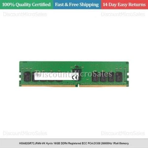 HMA82GR7CJR4N-VK Hynix 16GB DDR4 Registered ECC PC4-21300 2666MHz 1Rx4 Memory - Picture 1 of 1