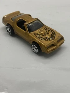 Hot Wheels 1977 Hot Bird Gold Pontiac Firebird Trans Am Hot Ones - Picture 1 of 7