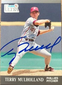 Terry Mulholland Autographed 1991 Fleer Ultra #269 - Picture 1 of 1