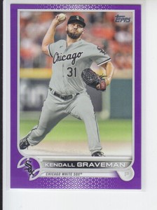 2022 Topps Series 2 Purple Parallel Kendall Graveman #515 White Sox Meijer