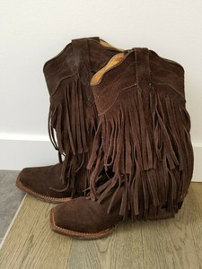tanner mark fringe boots