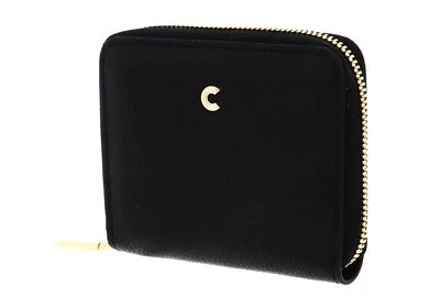 COCCINELLE Leather Zip Around Wallet Noir - Photo 1/4