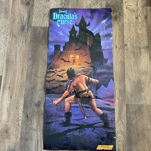 Castlevania III Dracula's Curse (NES) Nintendo Power Poster Konami 1990 23X11 - Picture 1 of 8