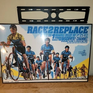 Disovery Team Poster Race2replace 24x36" TREK 2006 Lance Armstrong - Picture 1 of 12