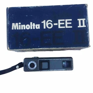 Minolta-16 EE II 16mm Filmkamera, Subminiatur Spy Cam, funktioniert in gutem Zustand - Bild 1 von 11