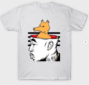 T-Shirt Freddie Gibbs Madlib Erwachsene S-3XL weiß Fan Art Rapper Musiker Band T-Shirt - Bild 1 von 2