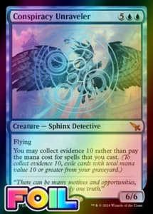 x1 Conspiracy Unraveler MKM MTG 47 FOIL MYTHIC M/NM 1x - Picture 1 of 1