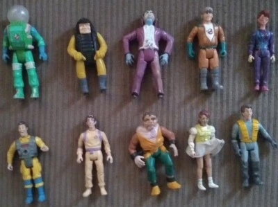 Lote de figuras de acción Kenner The Real Ghostbusters de colección Ray Peter Winston Janine Foto 1 de 4