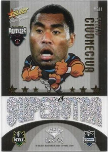 2009 Select NRL Champions Superstar Gem (MG11) Petero CIVONECIVA Panthers - Picture 1 of 1
