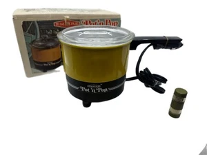 Vintage! NOS Travl-Mates Pot 'n Pop 12V Elektrischer Kochtopf Popcornmaschine Empire 70er - Bild 1 von 17
