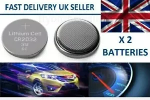 Batteria telecomando chiave auto per Nissan Note Juke NAVARA X-TRAIL QASHQAI CR2032 - Foto 1 di 1