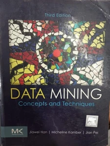Data Mining Concepts and Techniques - paperback Jiawei Han Kamber - Picture 1 of 1