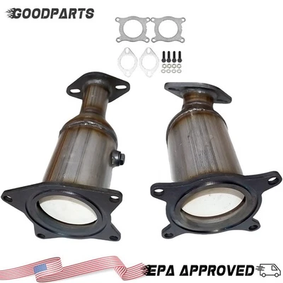 Catalytic Converters For 2009-2012 Lincoln MKS 3.7L 2007-2010 MKX MKZ 3.5L EPA - Image 1 of 4