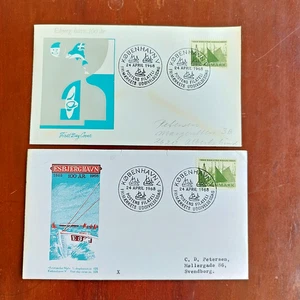 Denmark . FDC. 24 April 1968. Esbjerg Harbour 100 Years Anniversary. Set 5 - Picture 1 of 2