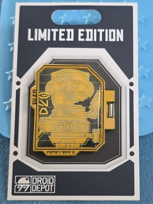 Disney DLR Star Wars Galaxy's Edge 2019 Droid Depot DJ R3X Rex LE 1500 con bisagras Foto 1 de 2