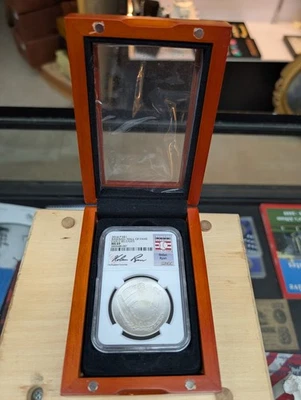 2014 Baseball Hall of Fame Early Release NGC PF 69 Ultra Cameo Nolan Ryan - Image 1 of 4