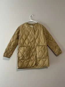 Everlane Women's The Quilted Liner Jacket in Golden Oak Size XS - Picture 1 of 14