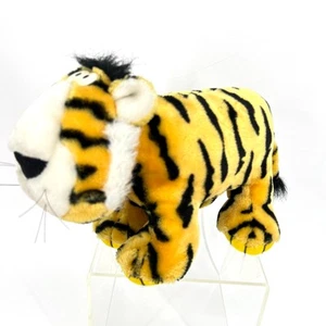 Squeezems Peluche Tigre De Colección 1987 Corea Fundamental Zoo **Sin Sonido** - Imagen 1 de 10
