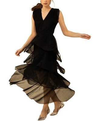 Hale Bob Adelina Sleeveless Maxi Dress Women's  Xs - Image 1 of 3