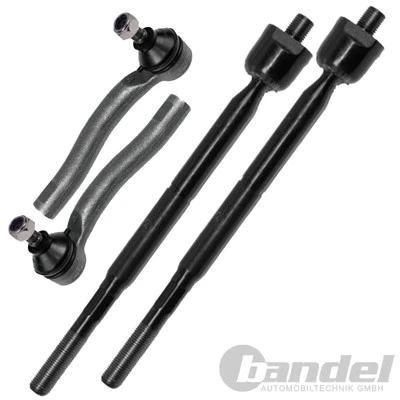 2x AXIALGELENK SPURSTANGE+SPURSTANGENKÖPFE VORNE passend für TOYOTA COROLLA E12 - Bild 1 von 2