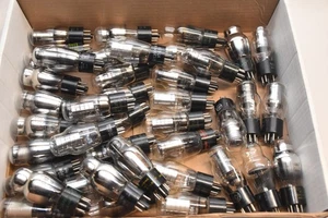 LOT of 40 VINTAGE VACUUM TUBES - 0B3 0C3 0D3 0A3   - spot tested  - LOOSE - Picture 1 of 1